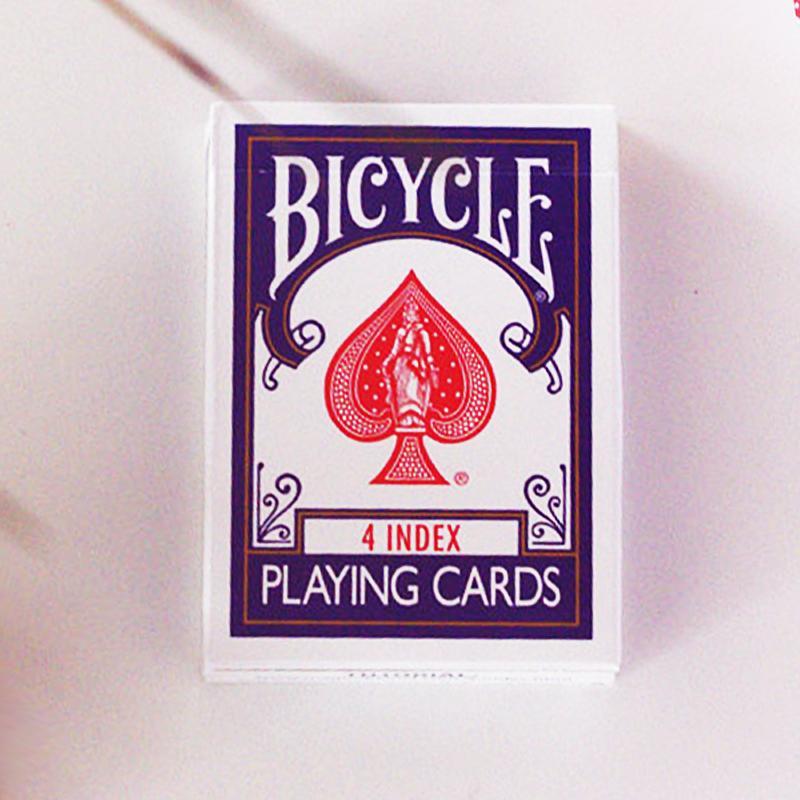 Bicycle - 4 Index (+4 effetti) - Dorso blu