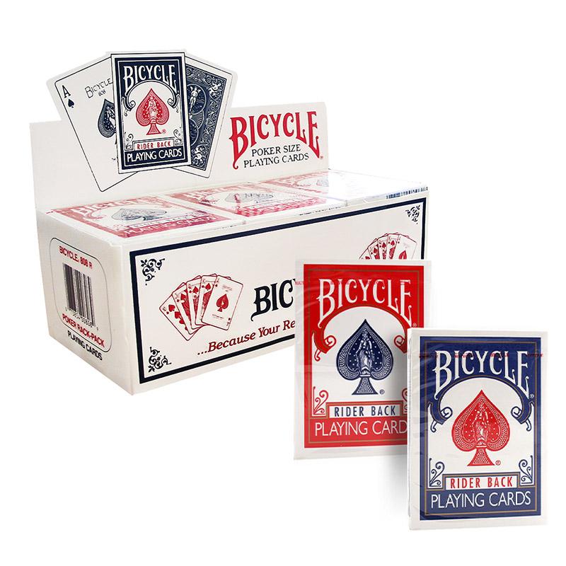 Bicycle rider back formato poker