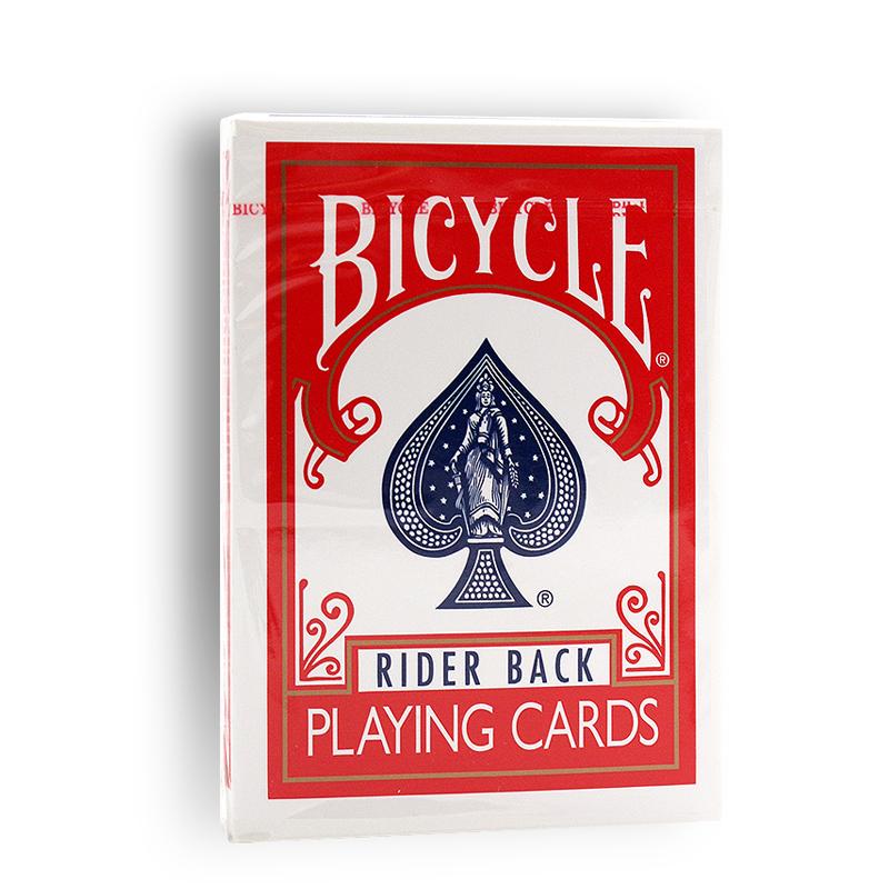 Bicycle - Old case - Formato poker - Dorso rosso