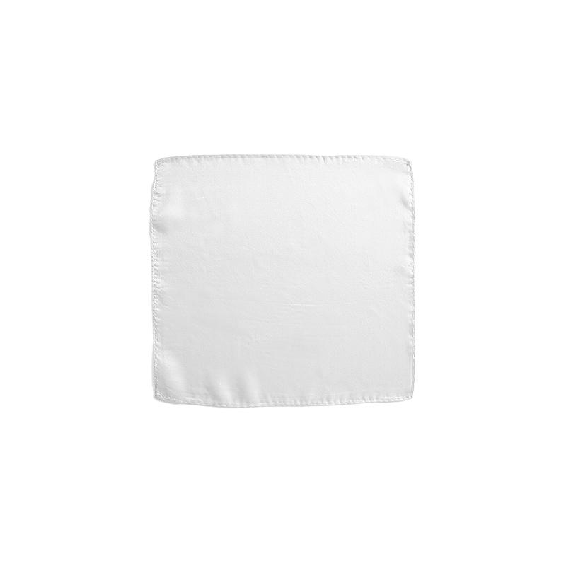 Foulards di seta cm 20x20 - Bianco