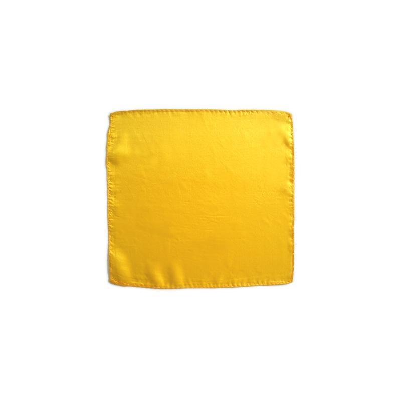 Foulards di seta cm 20x20 - Giallo