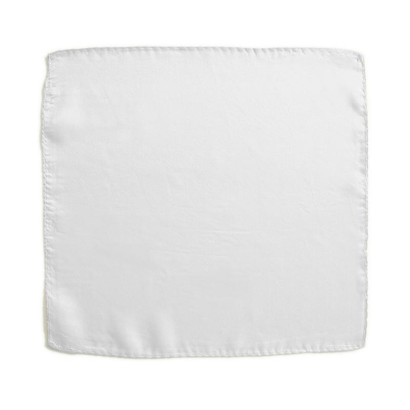 Foulards di seta cm 60x60 - Bianco