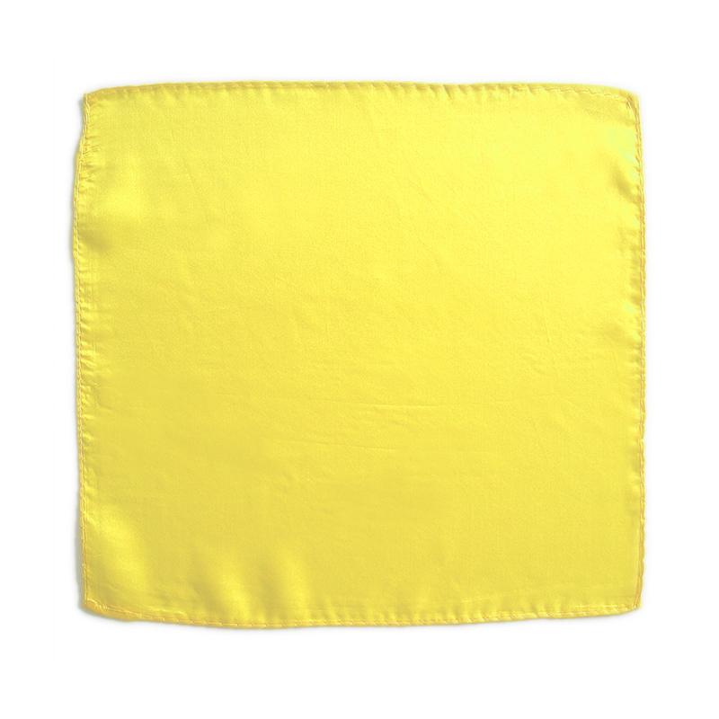 Foulards di seta cm 60x60 - Giallo limone