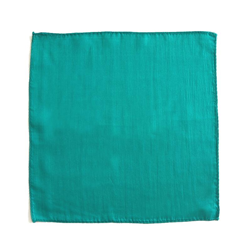 Foulards di seta cm 60x60 - Verde smeraldo