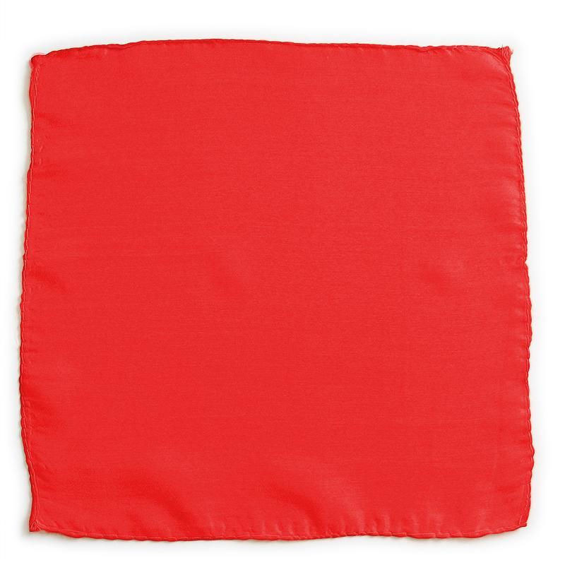 Foulards di seta cm 90x90 - Rosso