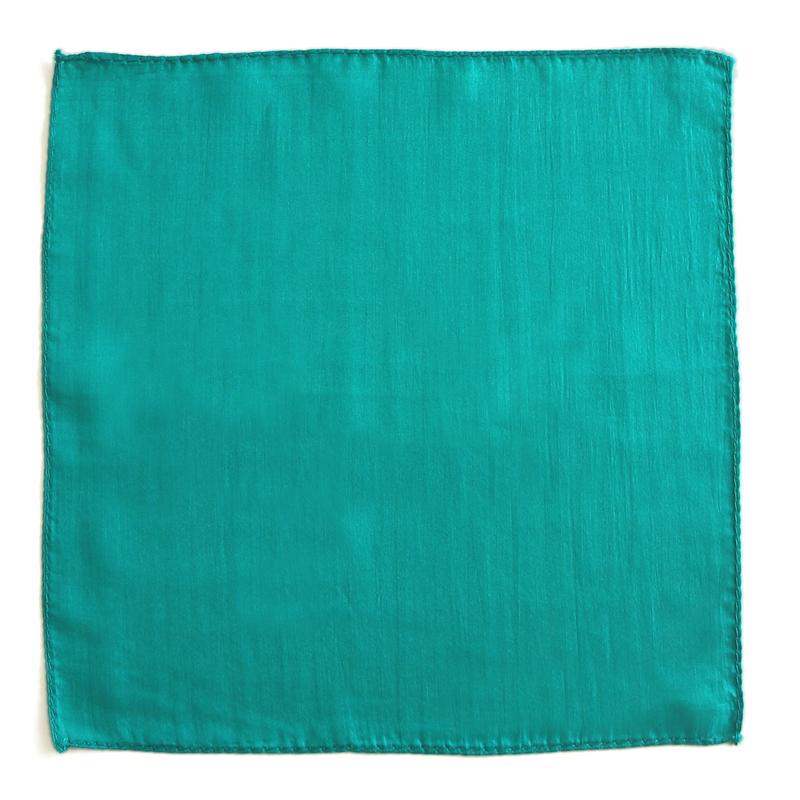 Foulards di seta cm 90x90 - Verde smeraldo