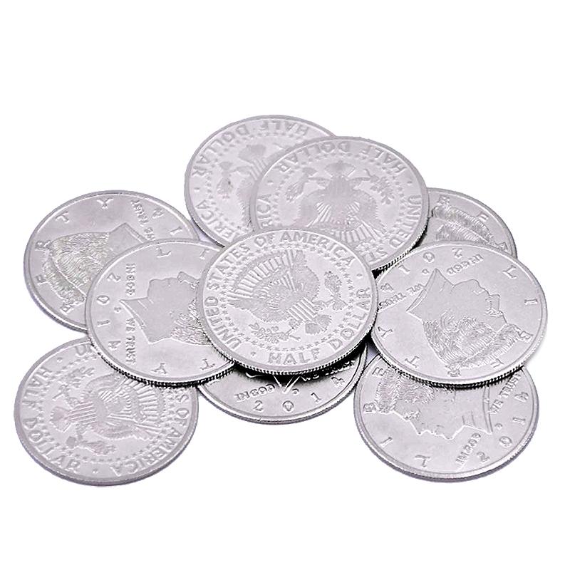 Monete per impalmaggio da mezzo Dollaro - Set di 10
