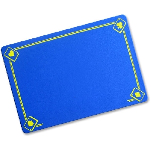 Tappetino VDF - Four Aces - Grande - Blu