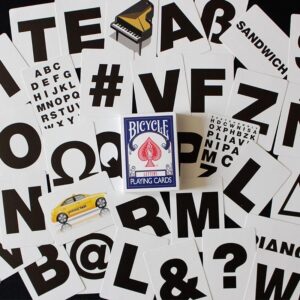 Bicycle - Special Letters (+10 effetti) - Dorso blu - immagine 2