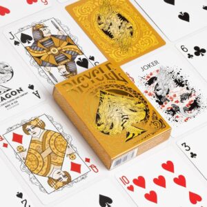 Bicycle - Gold Dragon Playing Cards - immagine 3