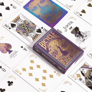 Bicycle - Purple Peacock Playing Cards - immagine 4