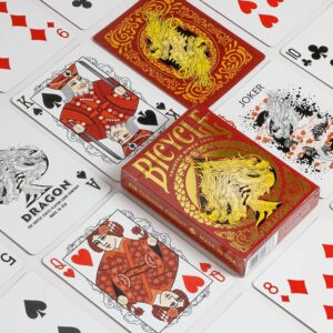 Bicycle - Red Dragon Playing Cards - immagine 4