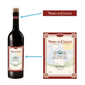 Etichette per Bottiglia di Vino che sparisce - immagine 2