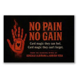 No pain, no gain by Adrian Vega & Gonzalo Albiñana