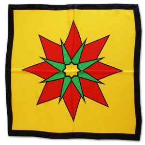 Sitta Star Silk - Giallo - Cm 110 x 110