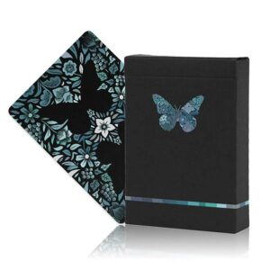 Butterfly Seasons Playing Cards - Winter  (marked)