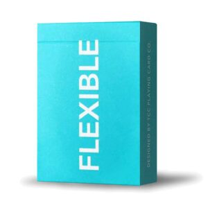 Flexible Blue Gradient Playing Cards by TCC