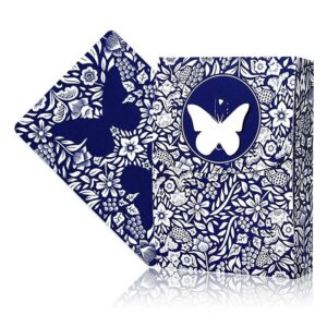 Original 3rd Edition Butterfly Playing Cards  with video tutorials - Blue (marked)