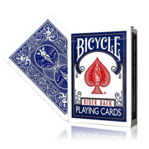 Marked Bicycle Rider Back Playing Cards 2nd ed. - Blue (marked) - immagine 1