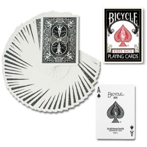 Bicycle - Mazzo regolare formato poker - Nero - immagine 1