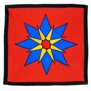 Sitta Star Silk - Rosso - Cm 110 x 110