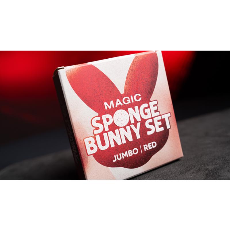 Magic Sponge Bunny Rabbit Set (Red) by Murphy's Magic