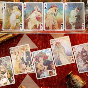 Mucha Playing Cards by 52 MUSÉE - Special Edition - immagine 4