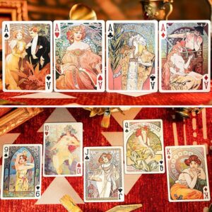 Mucha Playing Cards by 52 MUSÉE - Standard edition - immagine 5