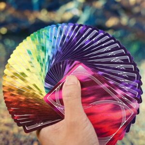 Rainbow HOLO Playing Cards by TCC Fashion - immagine 3